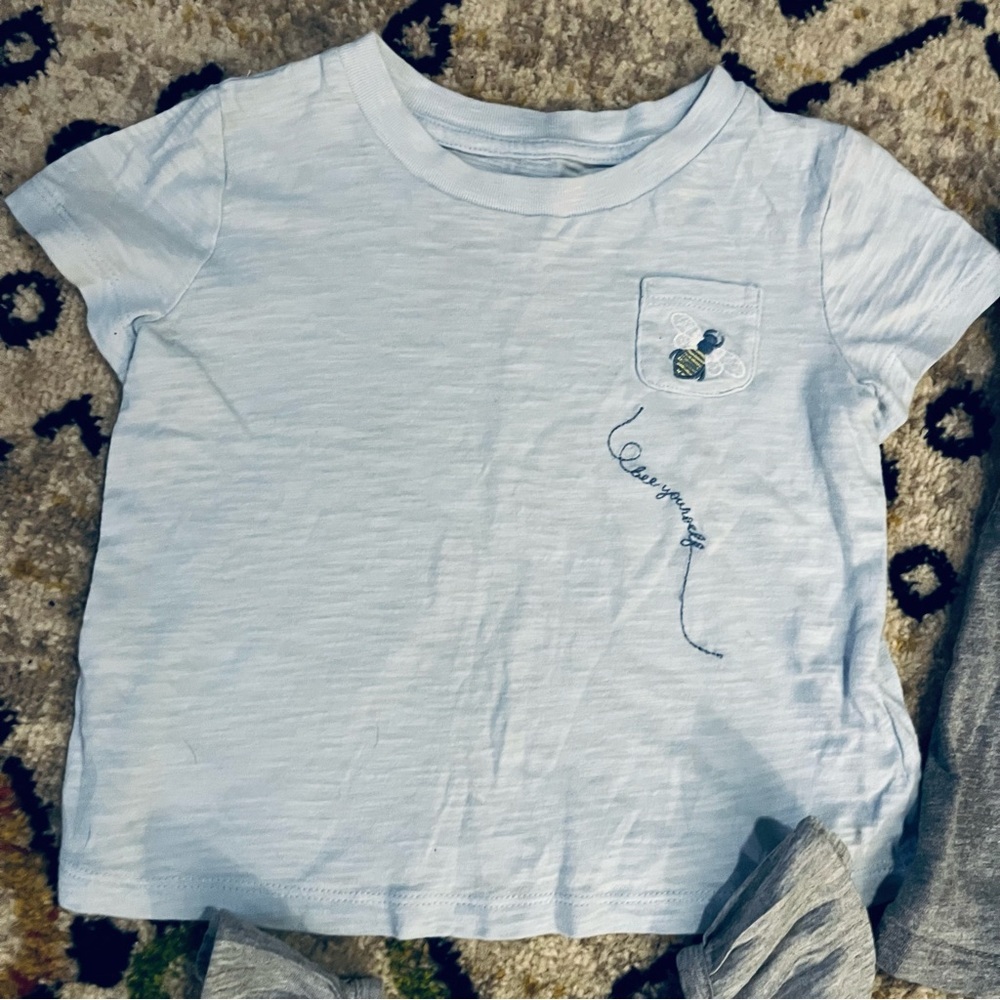 Gap Little Girl Bundle 4 Tops Size 2/3 Adorable Embroidery - Picture 5 of 10
